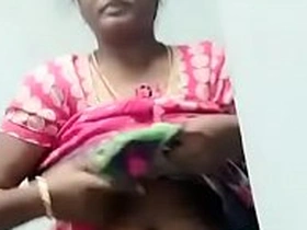 Erode kalpana Hot tamil aunty wife undress saree soft-soap and navel