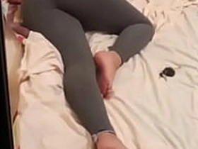 Sexy Feet Thick Beamy Ass Lalin girl Spying Brother