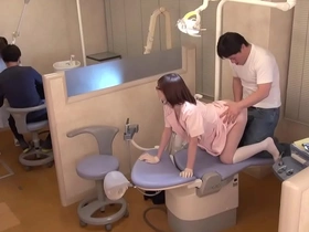 Jav star eimi fukada real japanese dentist office risky sex