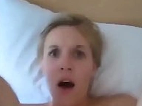 A Cute Blonde Surprised By A Painful Anal