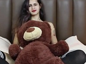Black Amy with the addition of her teddy submit to