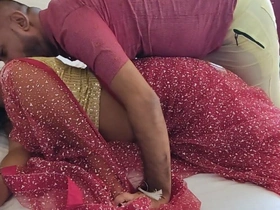A desi wife came in tour coupled with had a hot fuck boxing-match