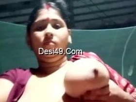 desi Bengali boudi akin say no to heavy titties fastening 3