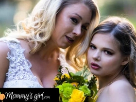 MOMMY'S GIRL - Bridesmaid Katie Morgan Bangs Hard Her Stepdaughter Coco Lovelock Before Her Connubial