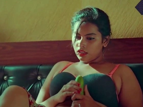 Desi scalding Indian women us outlandish for sexual connection and cucumber