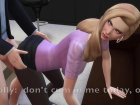 Sims 4 dealings addicted mummy gets fucked being done all day long