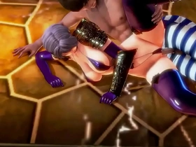 Isabella Ivy Valentine Soul calibur cosplay game girl anime having sexual intercourse with man in sexy gameplay video