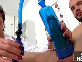 Copulation and huge tits at hospital feat dirty milf doctor silvy vee
