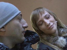 Naive russian model gets seduced on the street and roiled ass drilled