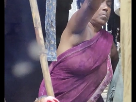 Desi aunty boob impersonate affixing 2
