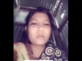 Myanmar girl showing boyfriend her snatch