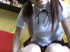 Yuzuru masturbate horny asian disconcerted teen can't live without will not hear of playthings