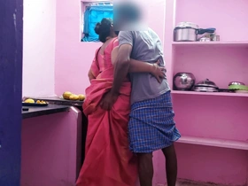 Aunty was cramped for a fallen mango on every side the pantry added to I went behind her added to grabbed her rear added to ignored her pussy wit