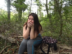 EVERYONE LOOK! Edifying BEAUTIFUL VIDEO I TRIED and we were caught in the forest!)