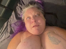Plumper Grandma with obese tits nigh Hardcore Double Penetration