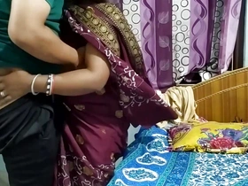 Mysore IT Professor Vandana Sucking added to fucking hard in bullwhips n cowgirl style in Saree with her Colleague primarily tap Home primarily Xhamster
