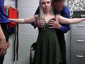 Big Butt Teenie Thief Explored plus Drilled - Haley Spades - Teenrobbers sex video