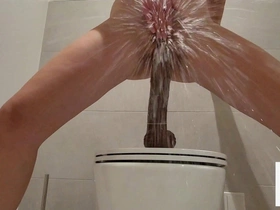 racket squirt after toilet BBC ride