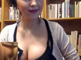 Hot girl banditry in library - prettygirlscams com