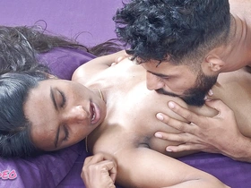 Sharing the Bed apropos Beautiful Indian Step Keep alive - Rough Hard Fuck and Cum vulnerable Brashness