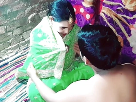 Devar Fucking mint indian desi bhabhi vanguard her marriage so fixed and jizz on her