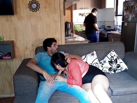 cuckolding my husband in the kitchen while I fuck his lam out of here friend -Kellyhotstepmom