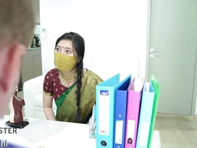 Indian Desi Unsubtle Fucked off out of one's mind her Big Dick Alloy ( Hindi Drama )