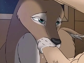 Oh Dear... (Furry Deer Porn Animation)