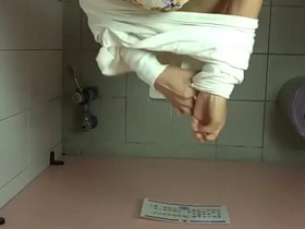 Taiwanese big tits trainer toilet only of two minds